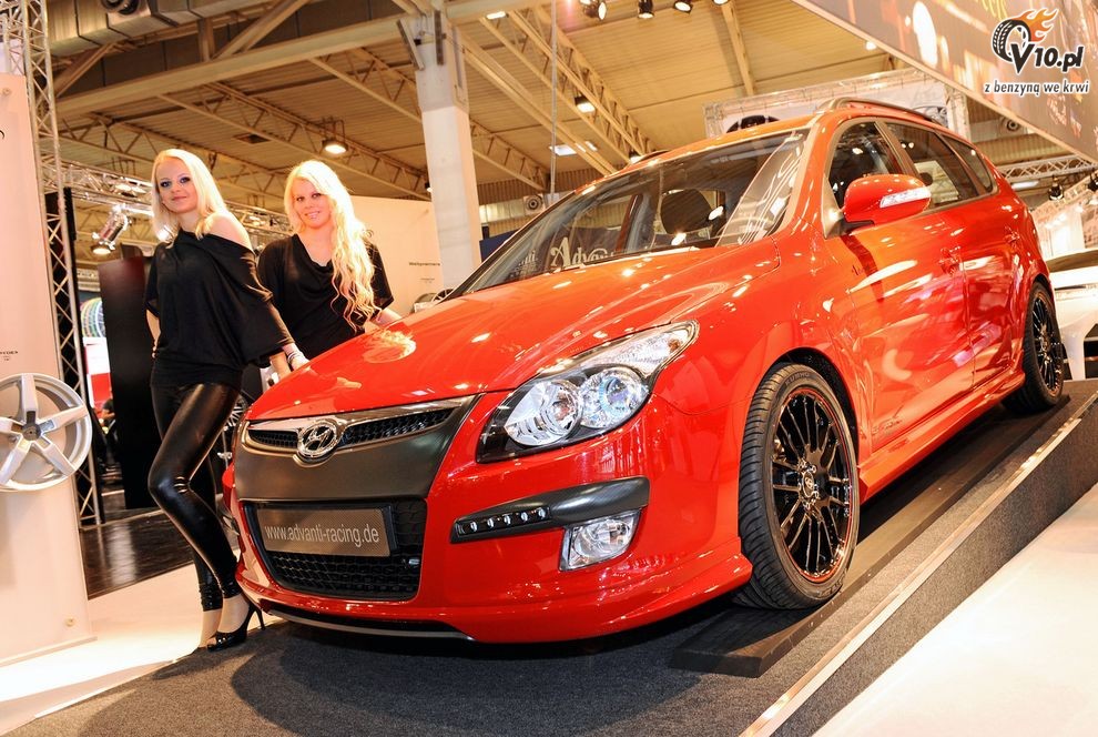 Essen Motor Show 2009 - hostessy laski dziewczyny