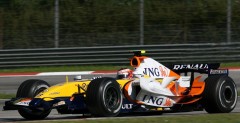 Ca�y zesp� ING Renault F1 liczy na dobry wynik w Malezji
