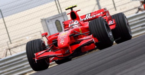 Kimi Raikkonen w kocu jest w stanie w peni wykorzysta Ferrari F2007