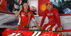 Kimi Raikkonen znowu okazał się szybszy od Felipe Massy Kimi Raikkonen znowu okazał się szybszy od Felipe Massy