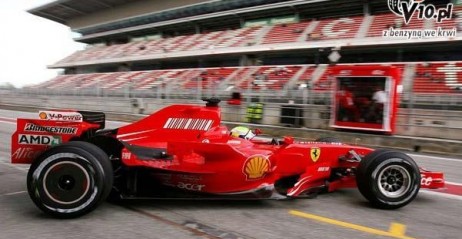 Ferrari zdominowao test w Barcelonie