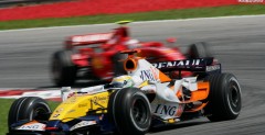 Giancarlo Fisichella zdoby� wa�ne punkty dla Renault