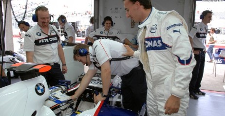 Robert Kubica i Nick Heidfeld podali sobie r�ce