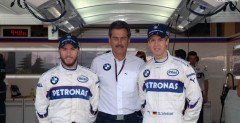 Nick Heidfeld, Mario Theissen, Sebastian Vettel