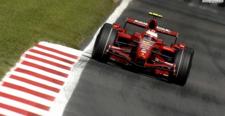 Ferrari F2007 ma by mocne na Spa