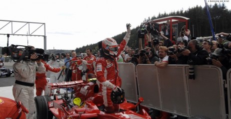 Raikkonen zosta� kr�lem Spa