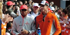 Adrian Sutil w dobrym bolidzie mo�e by� r�wnie szybki jak Lewis Hamilton