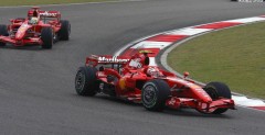 Kimi Raikkonen i Felipe Massa byli najszybsi podczas pierwszego treningu