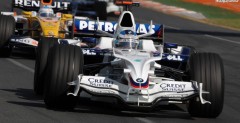 Szybko bolidu F1.08 zaskoczya nie tylko rywali ale take BMW