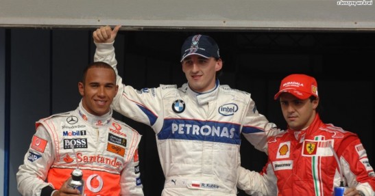 F1 przypomina pole position Kubicy w Bahrajnie