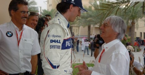 Bernie Ecclestone postawiby na Roberta Kubic