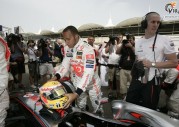 Lewis Hamilton ma za sobą bardzo ciężki wyścig