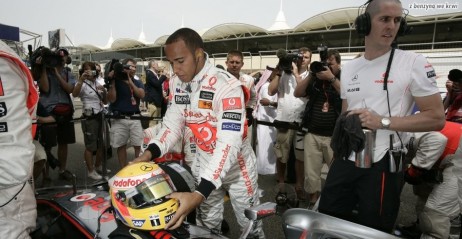 Lewis Hamilton ma za sob bardzo ciki wycig