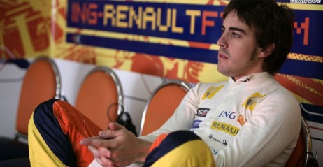 Fernando Alonso ma o czym myle