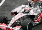 Heikki Kovalainen pomimo nieprzyjemnej pogody by dzi bardzo szybki