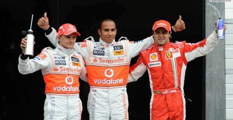 Lauda: Hamilton i Massa najlepsi, Kovalainen najwikszym szczciarzem