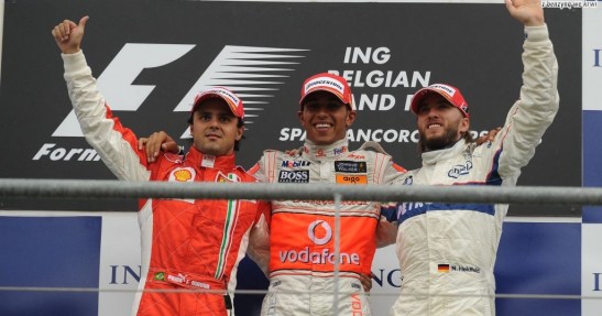 Hamilton chce zwrotu zwycięstwa na torze Spa z 2008 roku