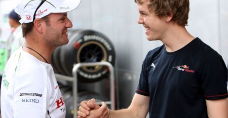 Rubens Barrichello Sebastian Vettel
