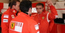 Valentino Rossi testuje Ferrari