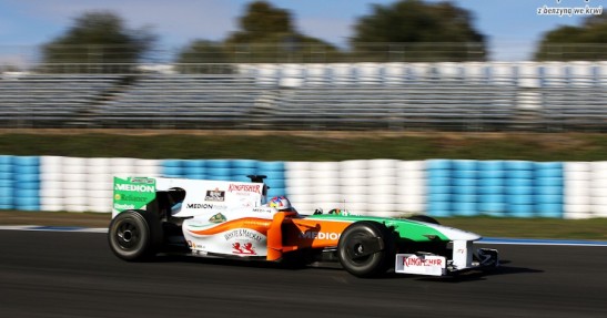 Testy F1 w Jerez