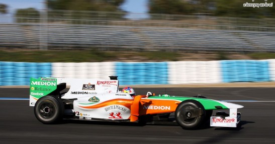 Testy F1 w Jerez