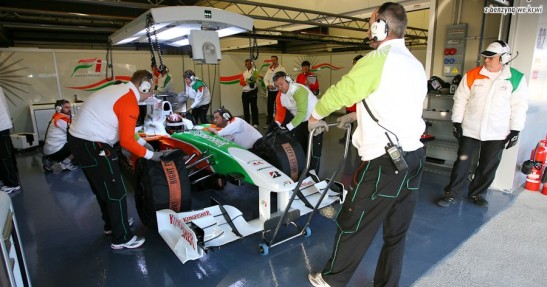 Testy F1 w Jerez