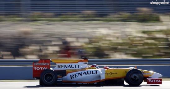 Testy F1 w Jerez