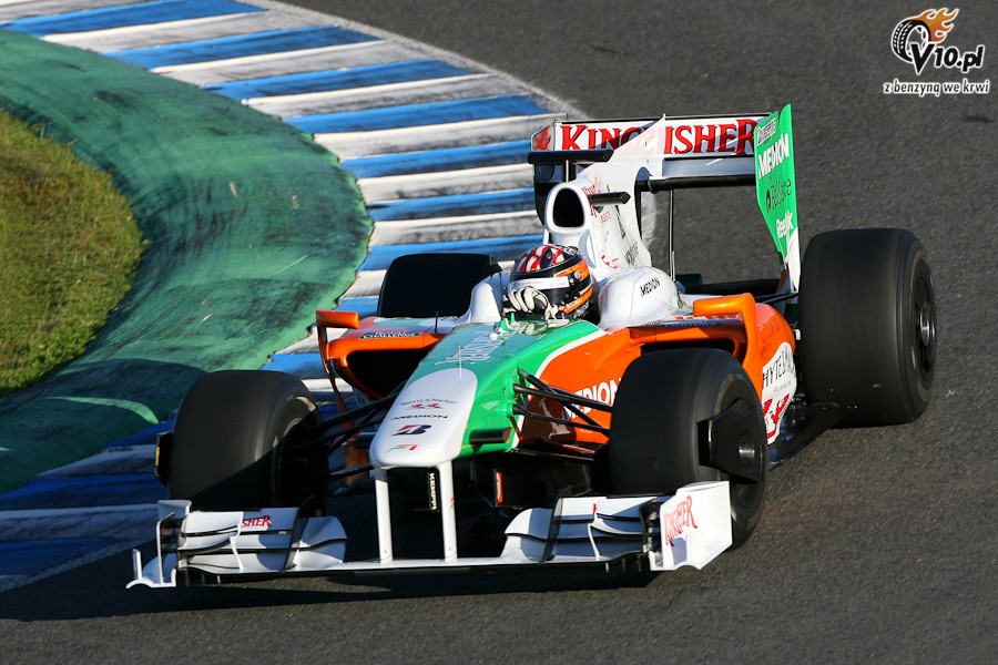 Testy F1 w Jerez