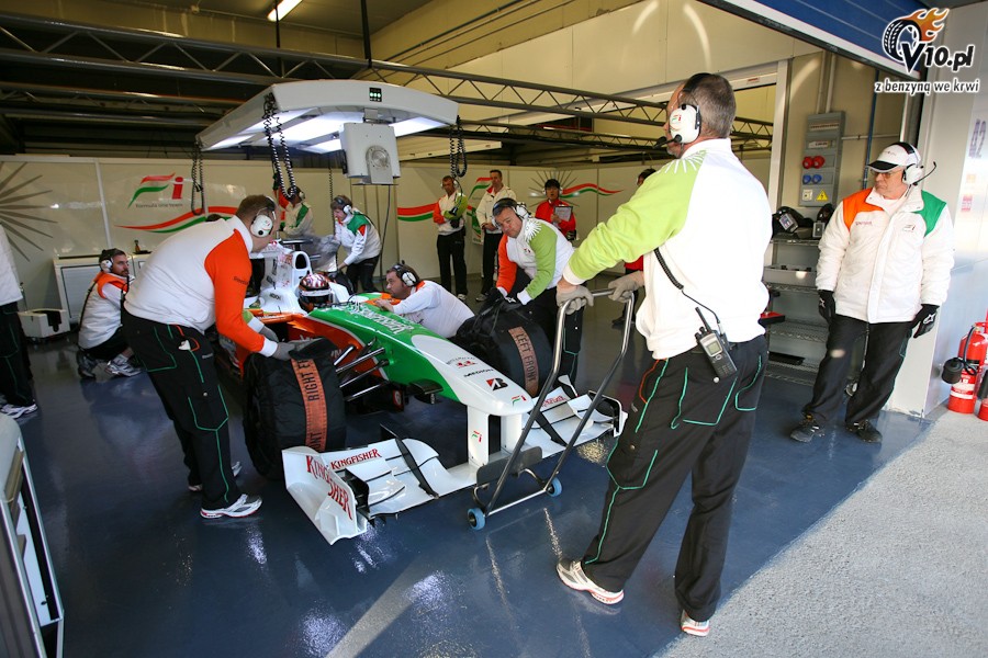 Testy F1 w Jerez