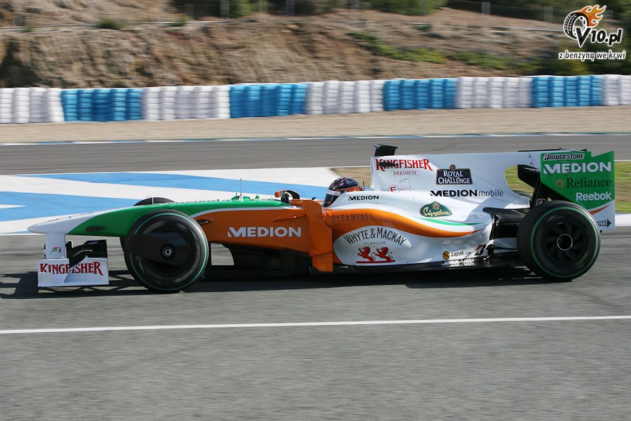 Testy F1 w Jerez
