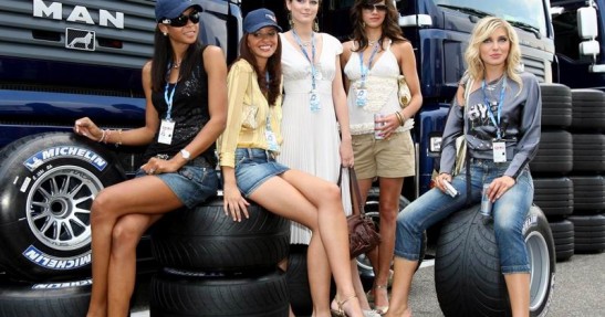 dziewczyny i Formuła 1