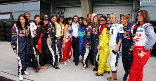 dziewczyny i Formuła 1