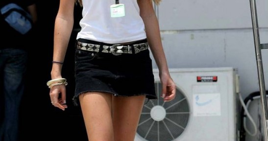 F1 pit babes Sepang 2007