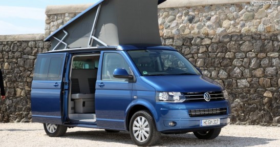 Volkswagen T5 - nowa generacja - modele Transporter, Multivan, Caravelle i California