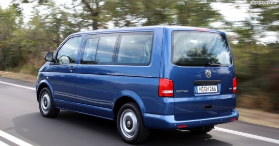 Volkswagen T5 - nowa generacja - modele Transporter, Multivan, Caravelle i California