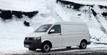 Volkswagen Transporter Samochodem Dostawczym 2013 roku w Polsce