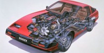 Nissan 300ZX Cutaway