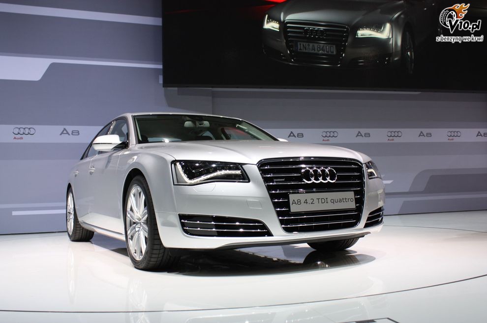 Nowe Audi A8 - model 2010 debiutuje w Miami