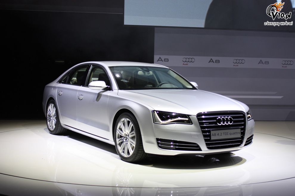 Nowe Audi A8 - model 2010 debiutuje w Miami