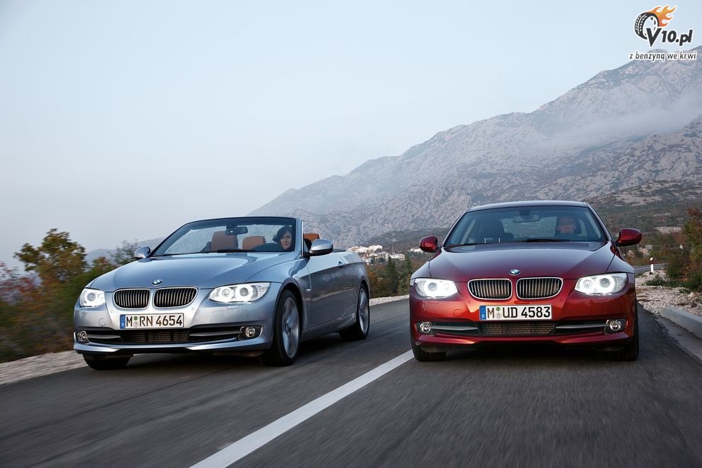 Nowe BMW serii 3 Coupe Cabrio po face liftingu