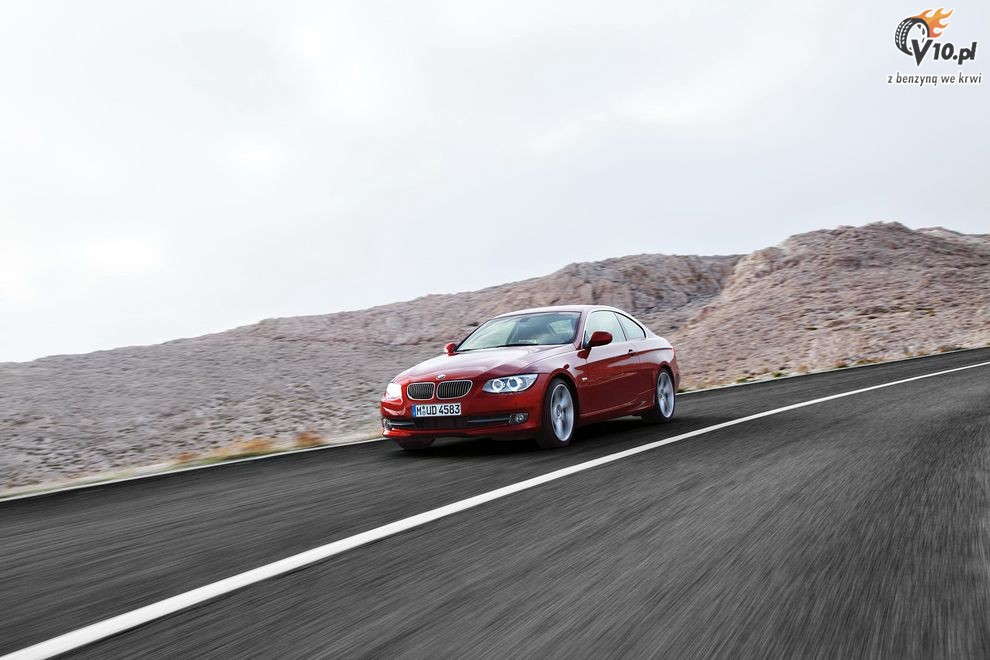 Nowe BMW serii 3 Coupe po face liftingu