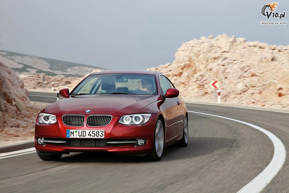 Nowe BMW serii 3 Coupe po face liftingu