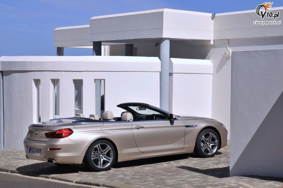 2012 BMW serii 6 Cabrio