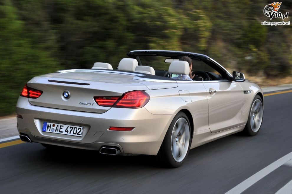 2012 BMW serii 6 Cabrio