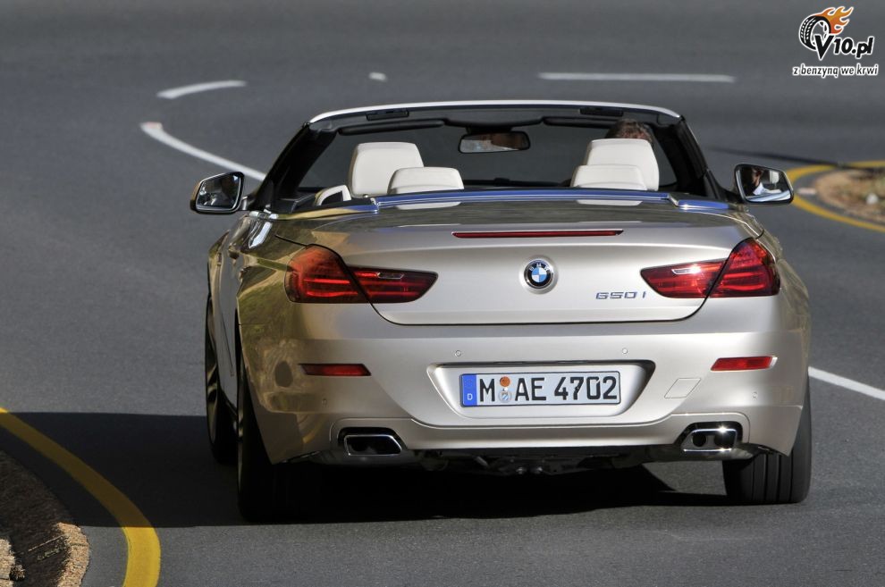 2012 BMW serii 6 Cabrio