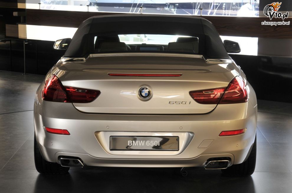 2012 BMW serii 6 Cabrio