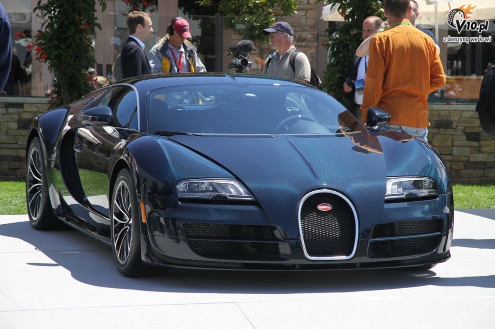 Bugatti Veyron Super Sport w Monterey