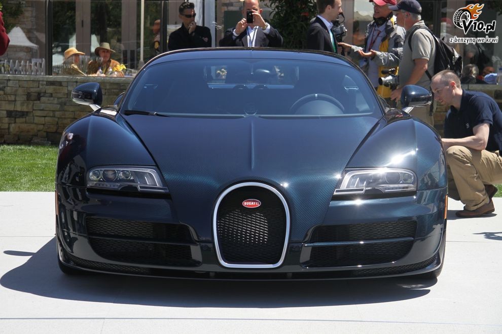 Bugatti Veyron Super Sport w Monterey