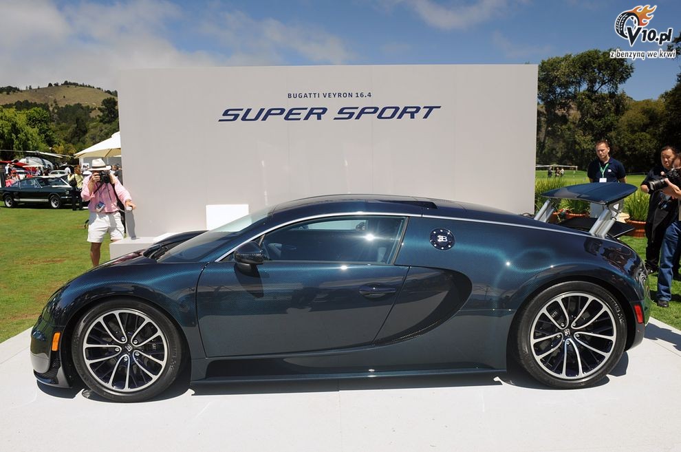 Bugatti Veyron Super Sport w Monterey