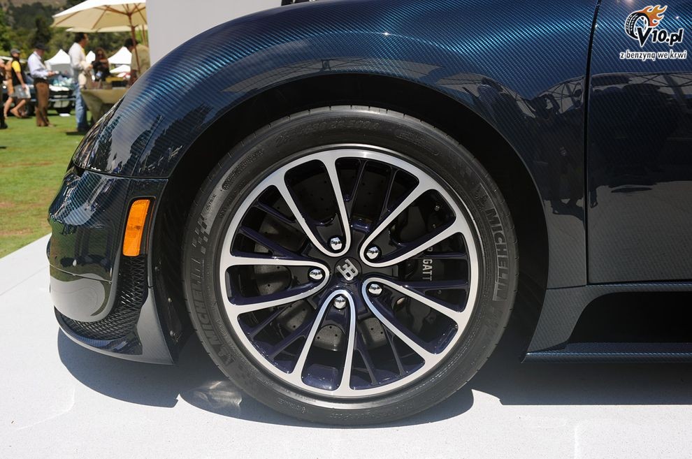 Bugatti Veyron Super Sport w Monterey
